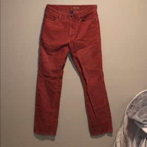 Red corduroy Polo Ralph Lauren pants